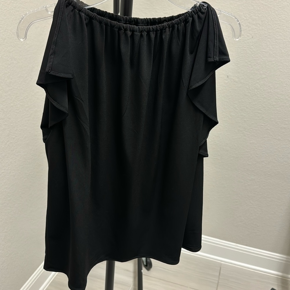 Banana Republic ruffle sleeve tank